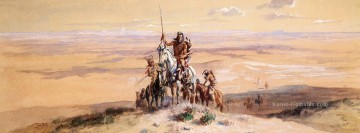  Mer Malerei - Indianer Plains Indianer Westlichen Amerikanischen Charles Marion Russell